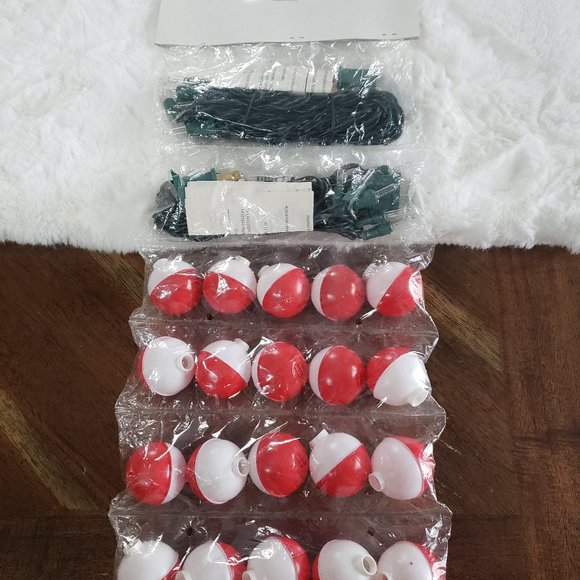 LTD Holiday Fishermans Christmas Bobber Lights New In Package